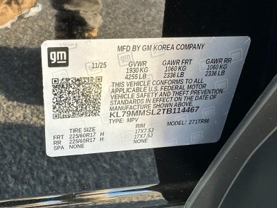 2026 Chevrolet TrailBlazer FWD 4dr LS