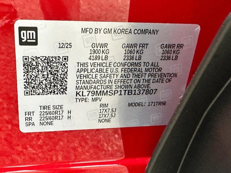 2026 Chevrolet TrailBlazer FWD 4dr LS