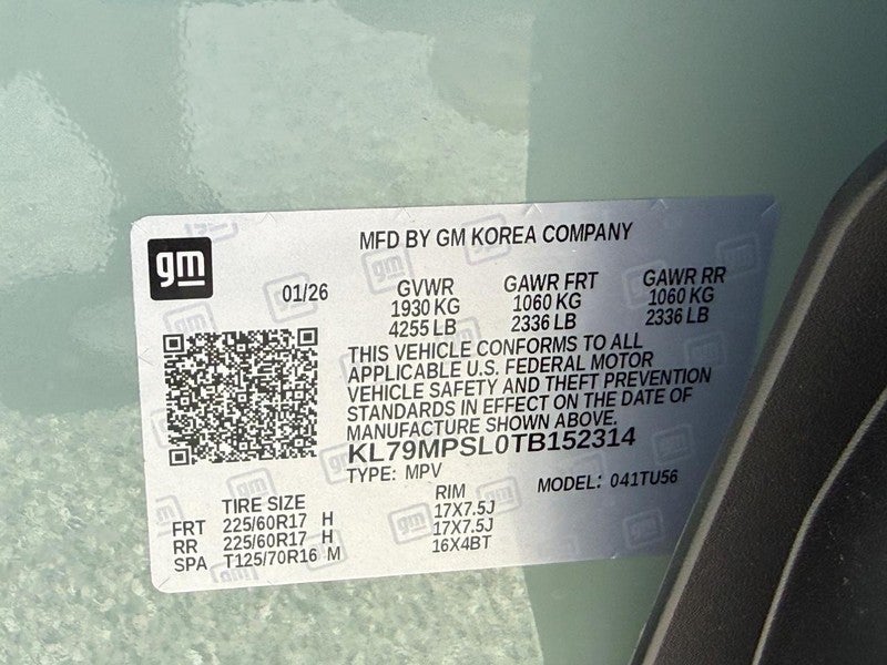 2026 Chevrolet TrailBlazer FWD 4dr LT