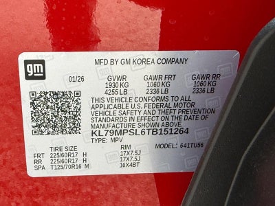 2026 Chevrolet TrailBlazer FWD 4dr LT