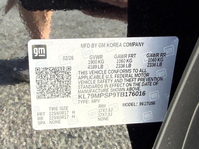 2026 Chevrolet TrailBlazer FWD 4dr LT