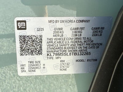 2026 Chevrolet TrailBlazer AWD 4dr ACTIV