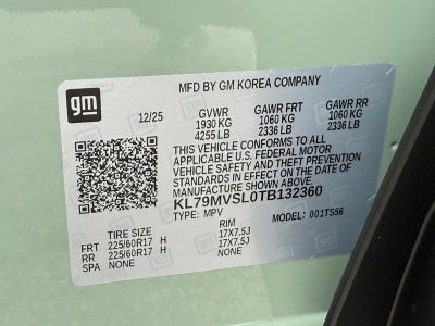 2026 Chevrolet TrailBlazer FWD 4dr ACTIV