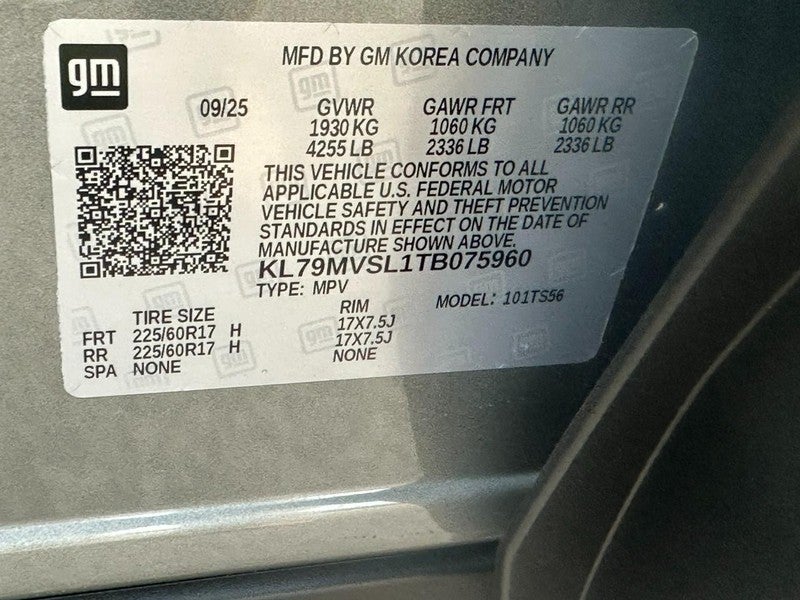 2026 Chevrolet TrailBlazer FWD 4dr ACTIV