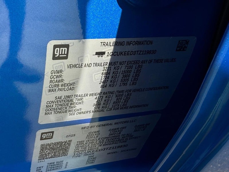 2026 Chevrolet Silverado 1500 4WD Crew Cab 147" RST