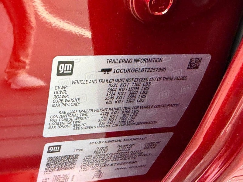 2026 Chevrolet Silverado 1500 4WD Crew Cab 147" LTZ