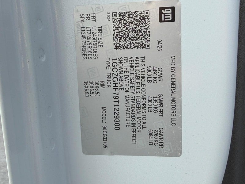 2026 Chevrolet Express Cargo Van RWD 3500 155"
