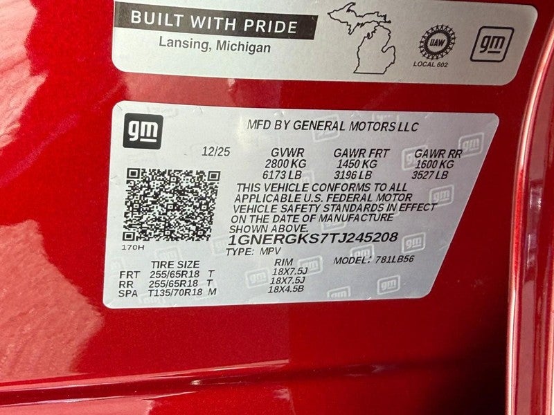 2026 Chevrolet Traverse FWD 4dr LT w/1LT