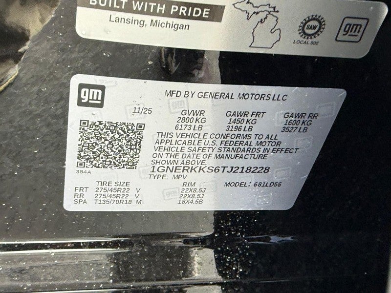 2026 Chevrolet Traverse FWD 4dr High Country w/1LZ