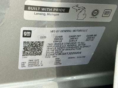 2026 Chevrolet Traverse AWD 4dr Z71