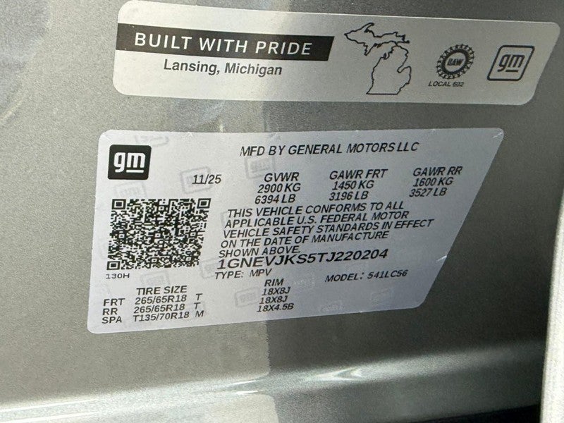 2026 Chevrolet Traverse AWD 4dr Z71