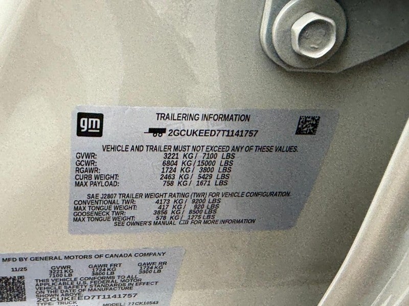 2026 Chevrolet Silverado 1500 4WD Crew Cab 147" RST