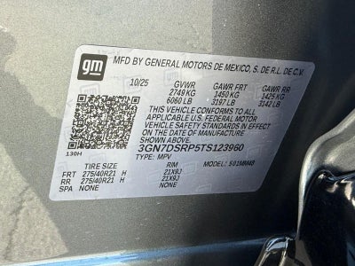 2026 Chevrolet Equinox EV 4dr RS