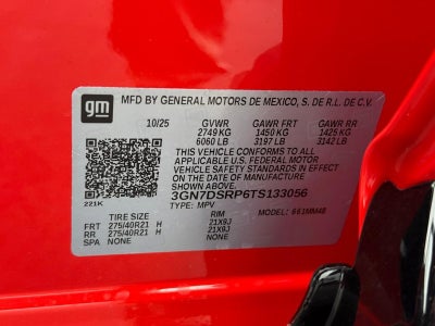 2026 Chevrolet Equinox EV 4dr RS