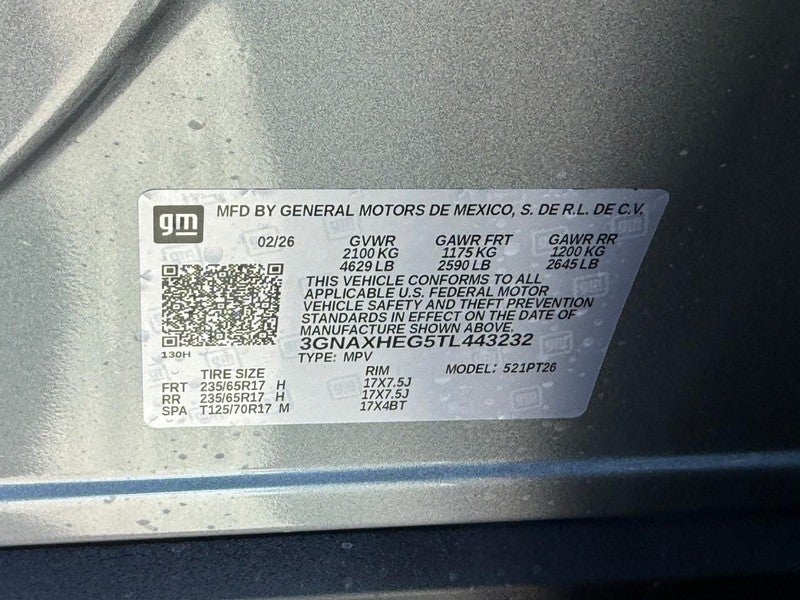 2026 Chevrolet Equinox FWD 4dr LT w/1LT