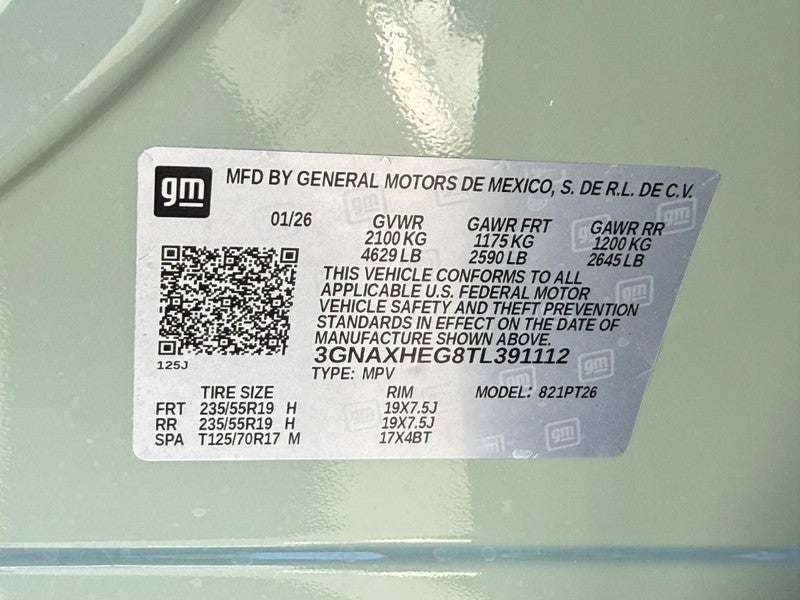 2026 Chevrolet Equinox FWD 4dr LT w/1LT