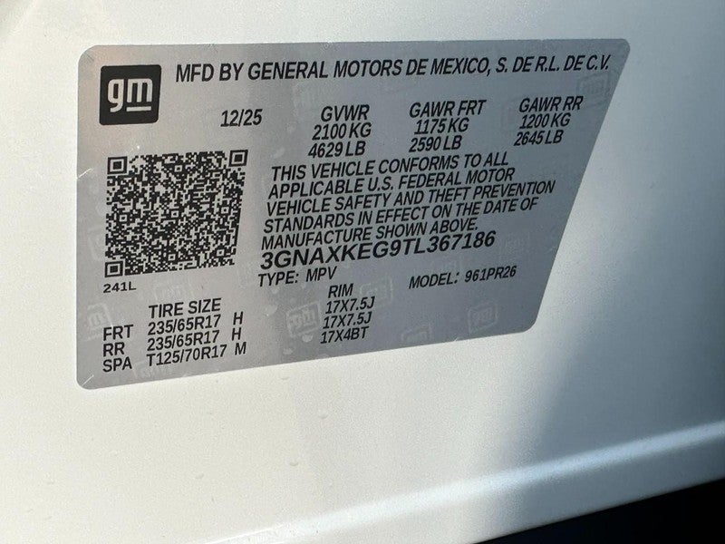 2026 Chevrolet Equinox FWD 4dr ACTIV w/XDB