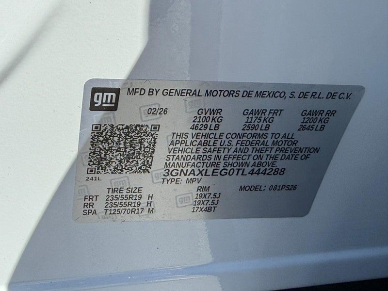 2026 Chevrolet Equinox FWD 4dr RS w/1RS