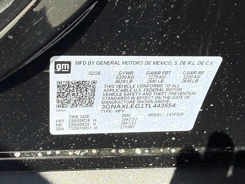 2026 Chevrolet Equinox FWD 4dr RS w/1RS