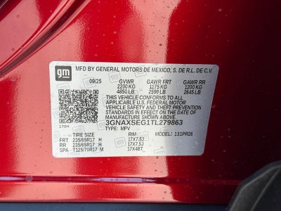 2026 Chevrolet Equinox AWD 4dr ACTIV w/KDZ