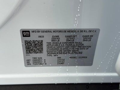 2026 Chevrolet Equinox AWD 4dr ACTIV w/KDZ