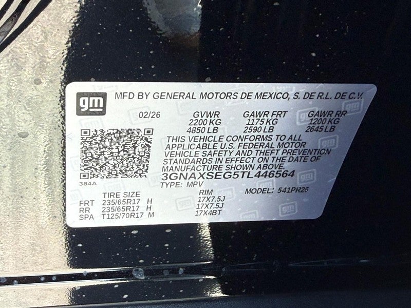 2026 Chevrolet Equinox AWD 4dr ACTIV w/KDZ