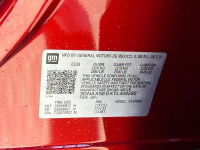 2026 Chevrolet Equinox AWD 4dr ACTIV w/KDZ