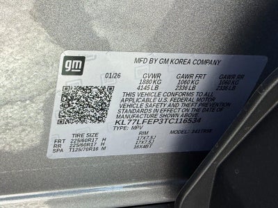 2026 Chevrolet Trax FWD 4dr LS