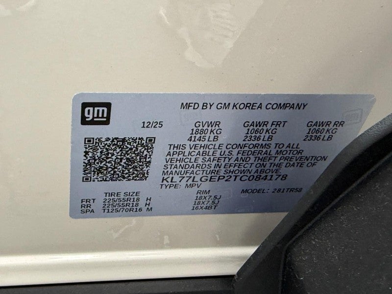 2026 Chevrolet Trax FWD 4dr 1RS