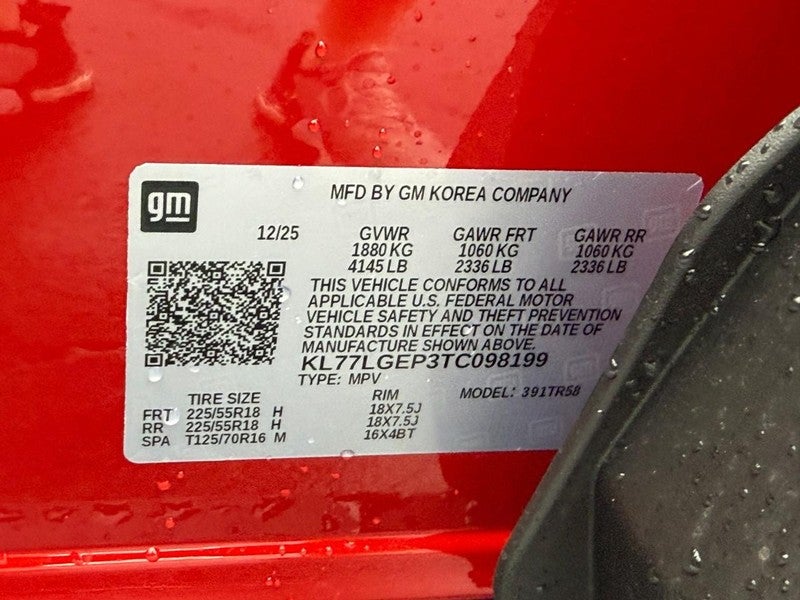 2026 Chevrolet Trax FWD 4dr 1RS