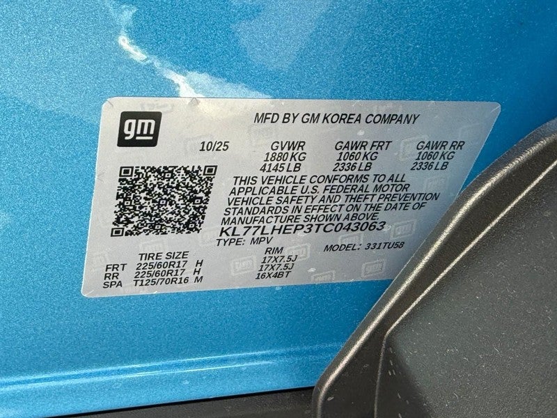 2026 Chevrolet Trax FWD 4dr LT