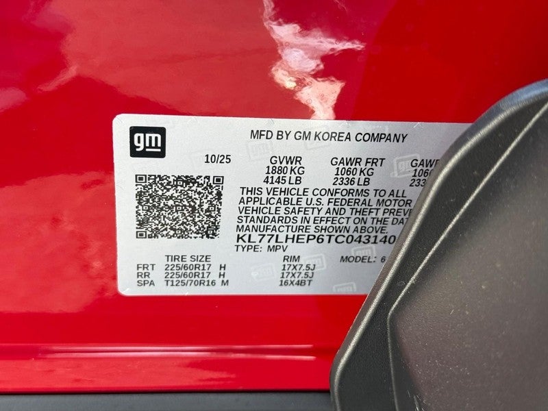 2026 Chevrolet Trax FWD 4dr LT