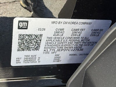 2026 Chevrolet Trax FWD 4dr 2RS