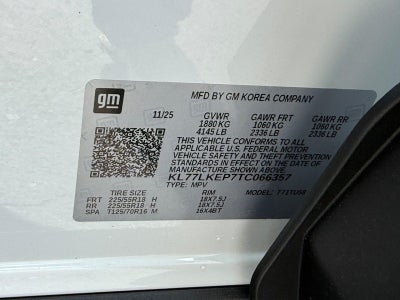 2026 Chevrolet Trax FWD 4dr ACTIV