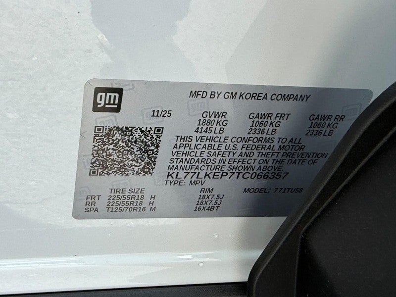 2026 Chevrolet Trax FWD 4dr ACTIV