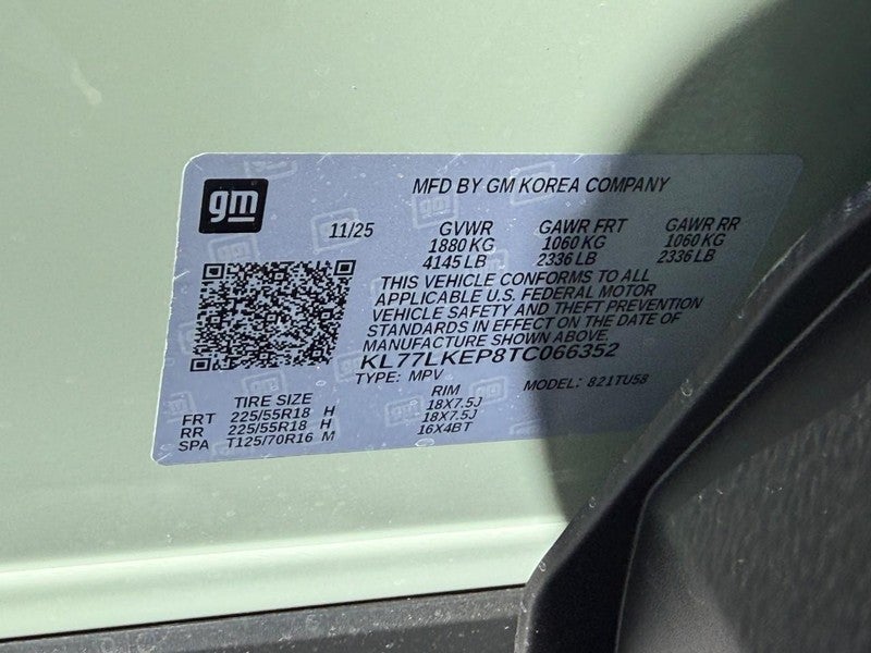 2026 Chevrolet Trax FWD 4dr ACTIV