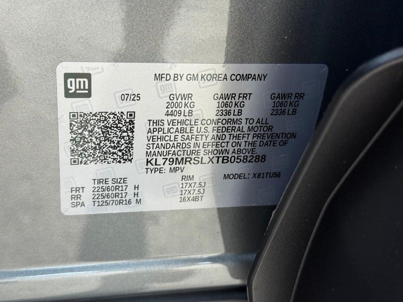 2026 Chevrolet TrailBlazer AWD 4dr LT