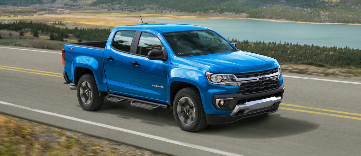 2021 Chevy Colorado Front Angle in St. Louis