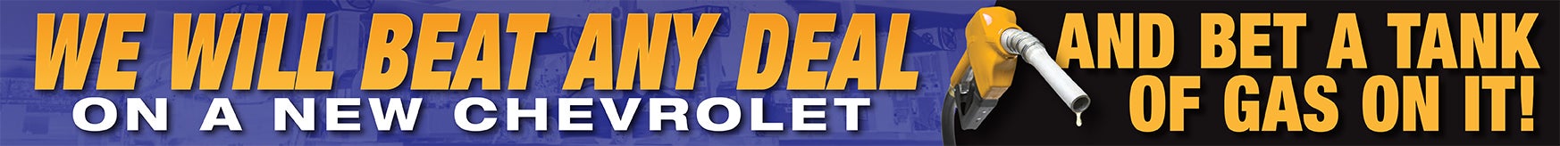 We Will Beat Any Deal on a New Chevrolet at George Weber Chevrolet Columbia in St. Louis MO