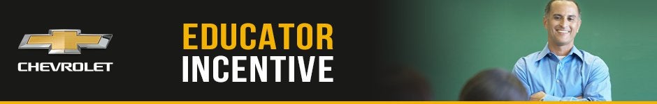 Educator Discount at George Weber Chevrolet Columbia in St. Louis MO